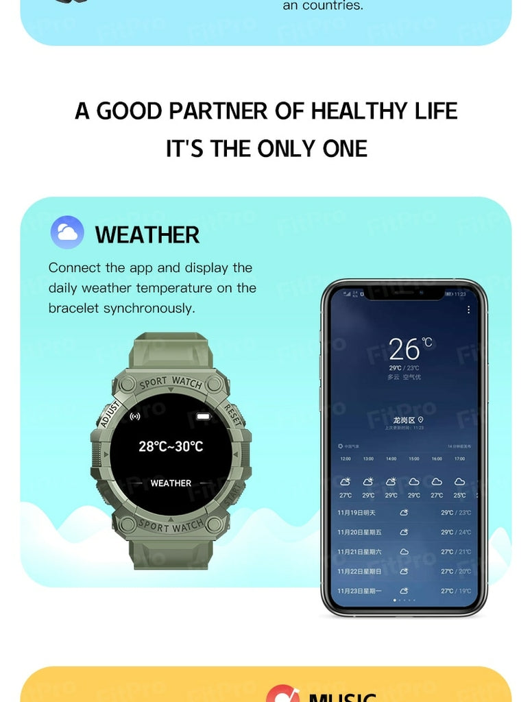 Reloj SmartWatch Resistente